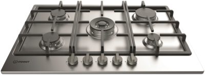 Indesit - THP751WIXI - Gas Hob - Stainless Steel